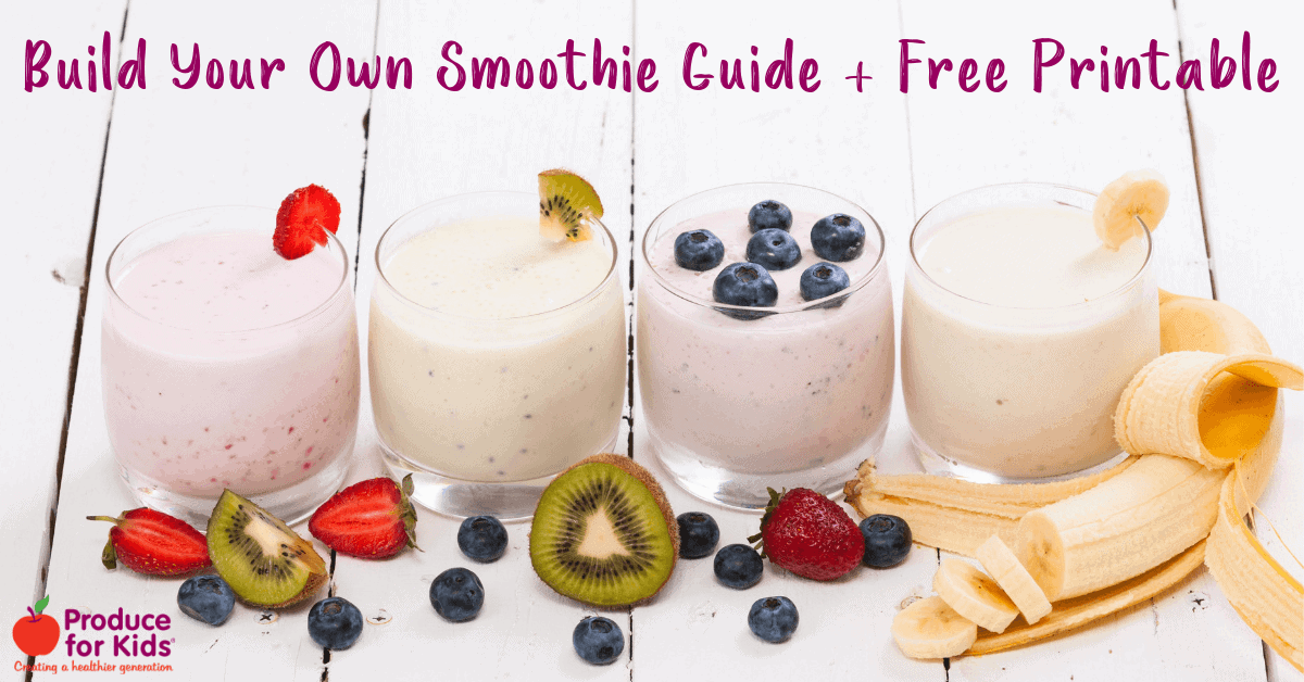 Build Your Own Smoothie Printable