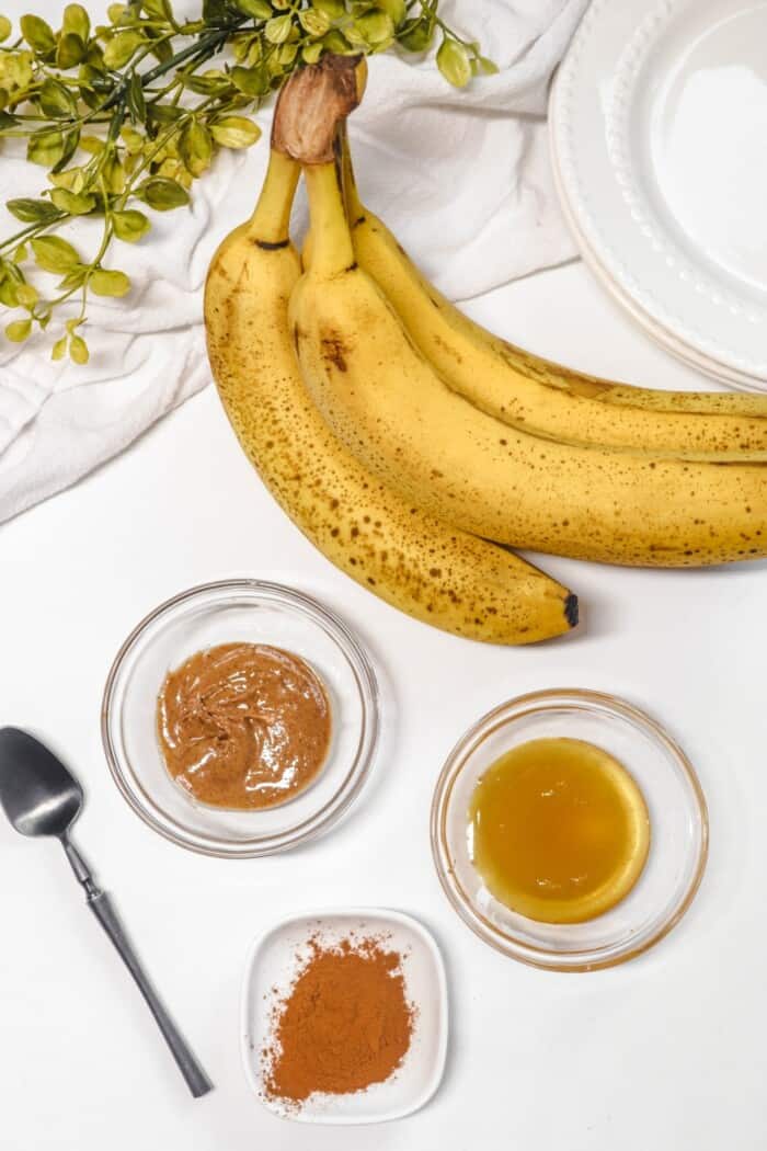 Cinnamon Honey Banana Bites Ingredients