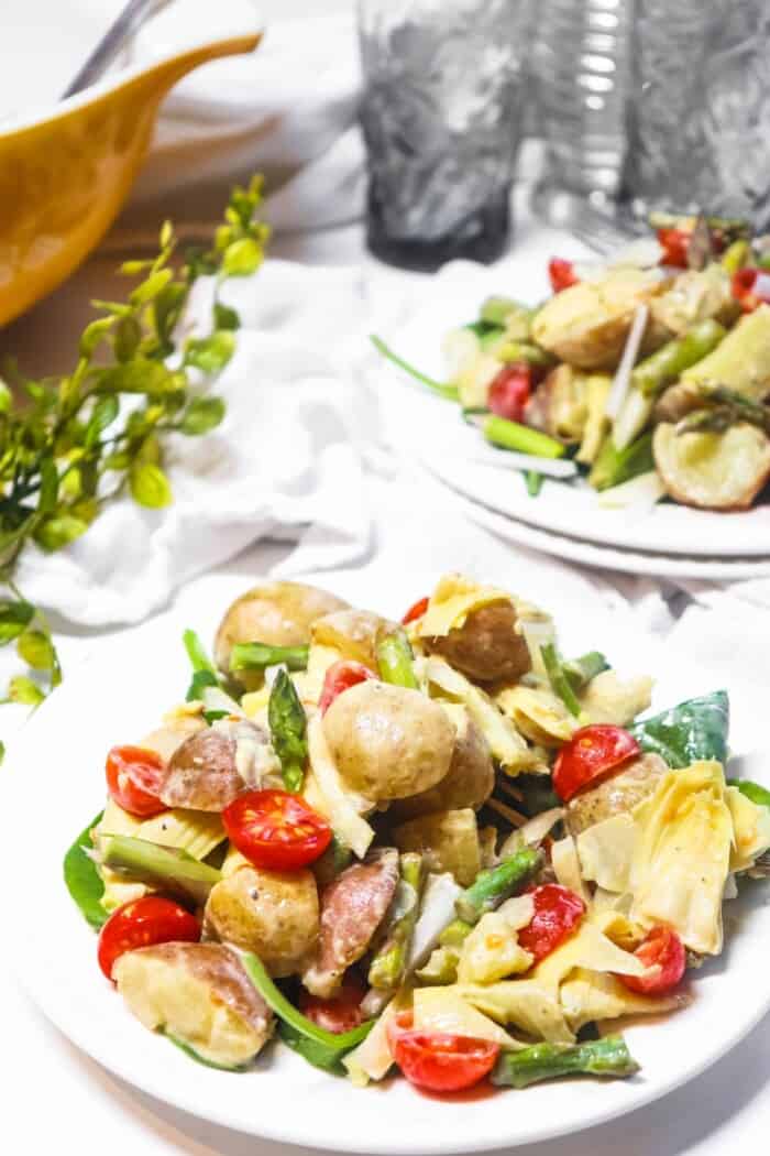 Light & Fresh Potato Salad | Healthy Family Project