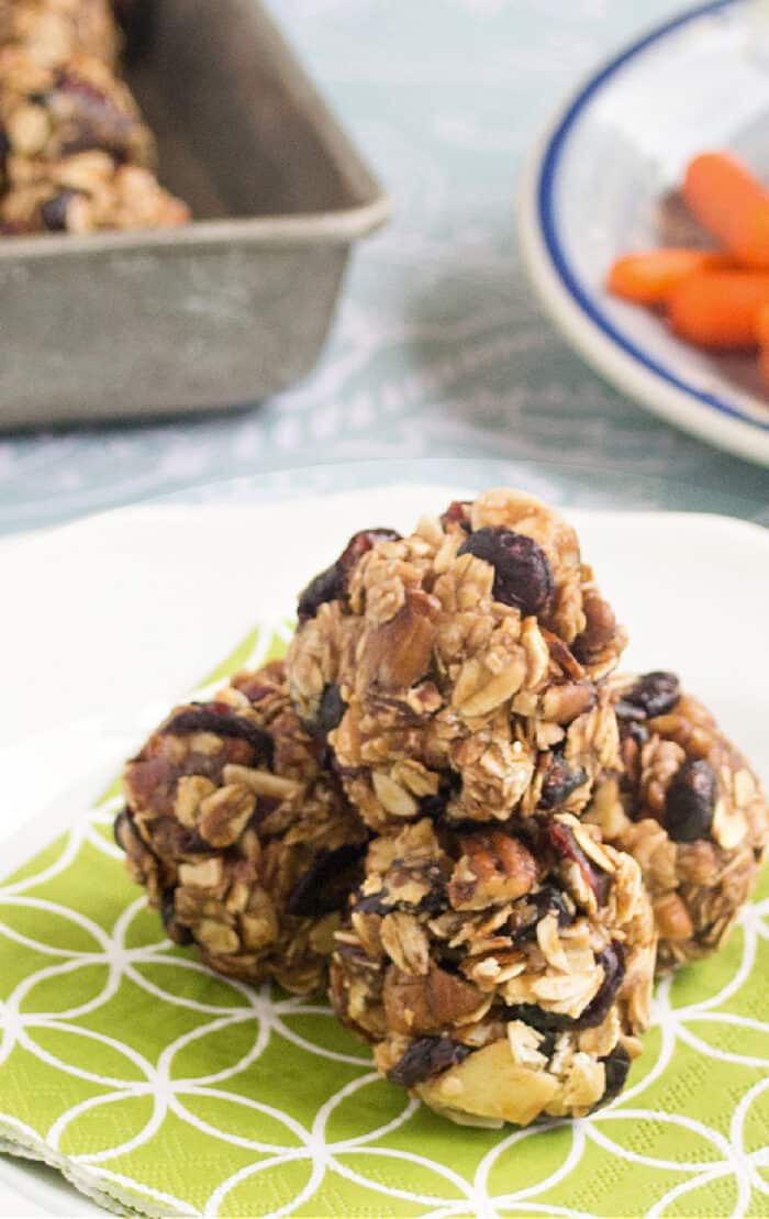 No Bake Granola Balls