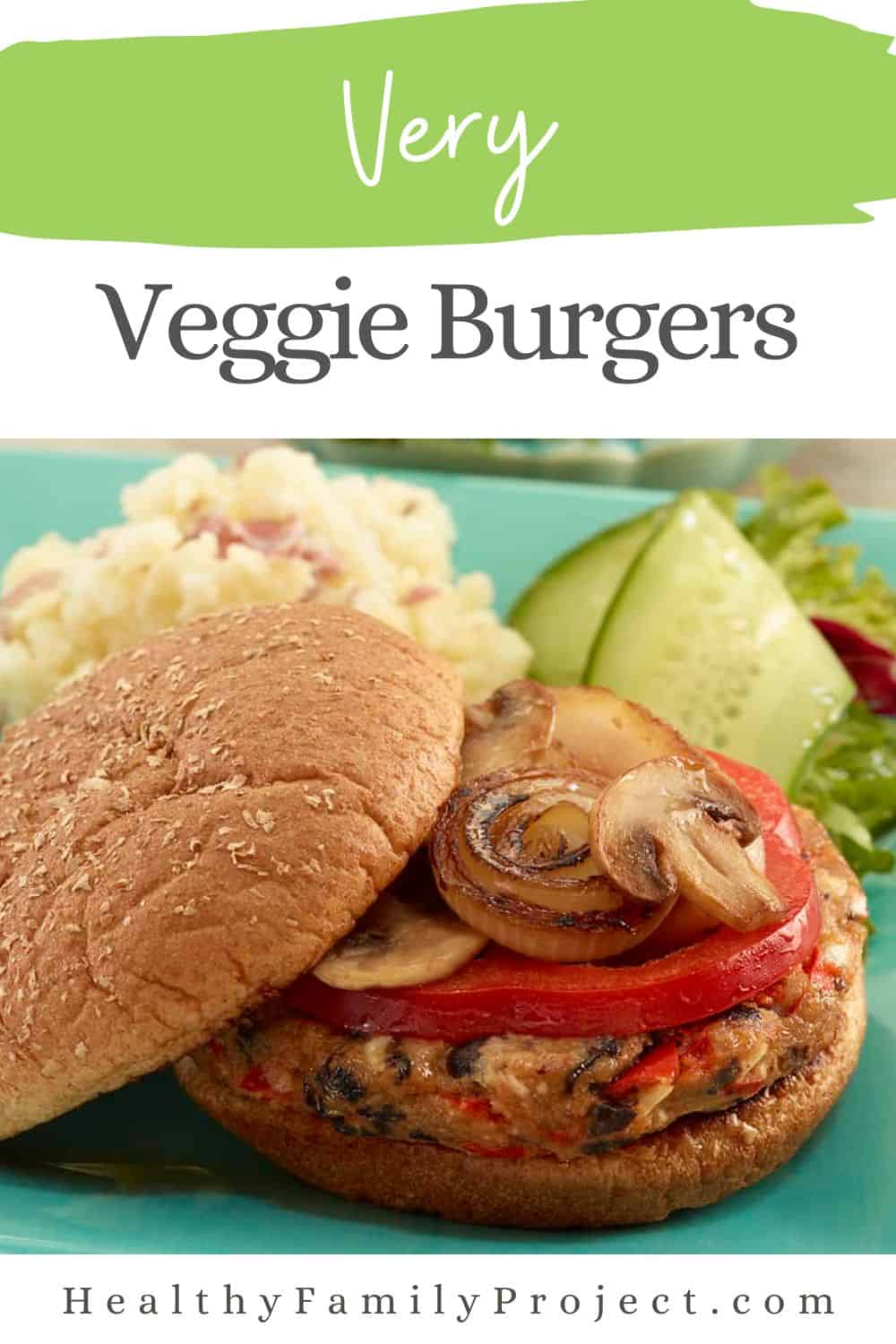Homemade Veggie Burgers | Healthy Family Project