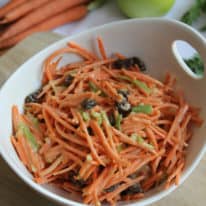 4-Ingredient Carrot Raisin Salad
