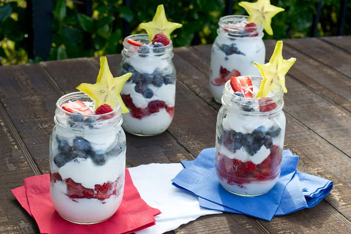 How To Make A Fireworks Parfait