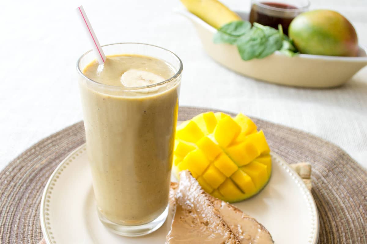 Tropical Fruit and Pumpkin Smoothie