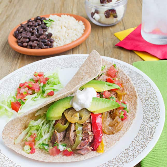 Slow Cooker Steak Fajitas Healthy Family Project