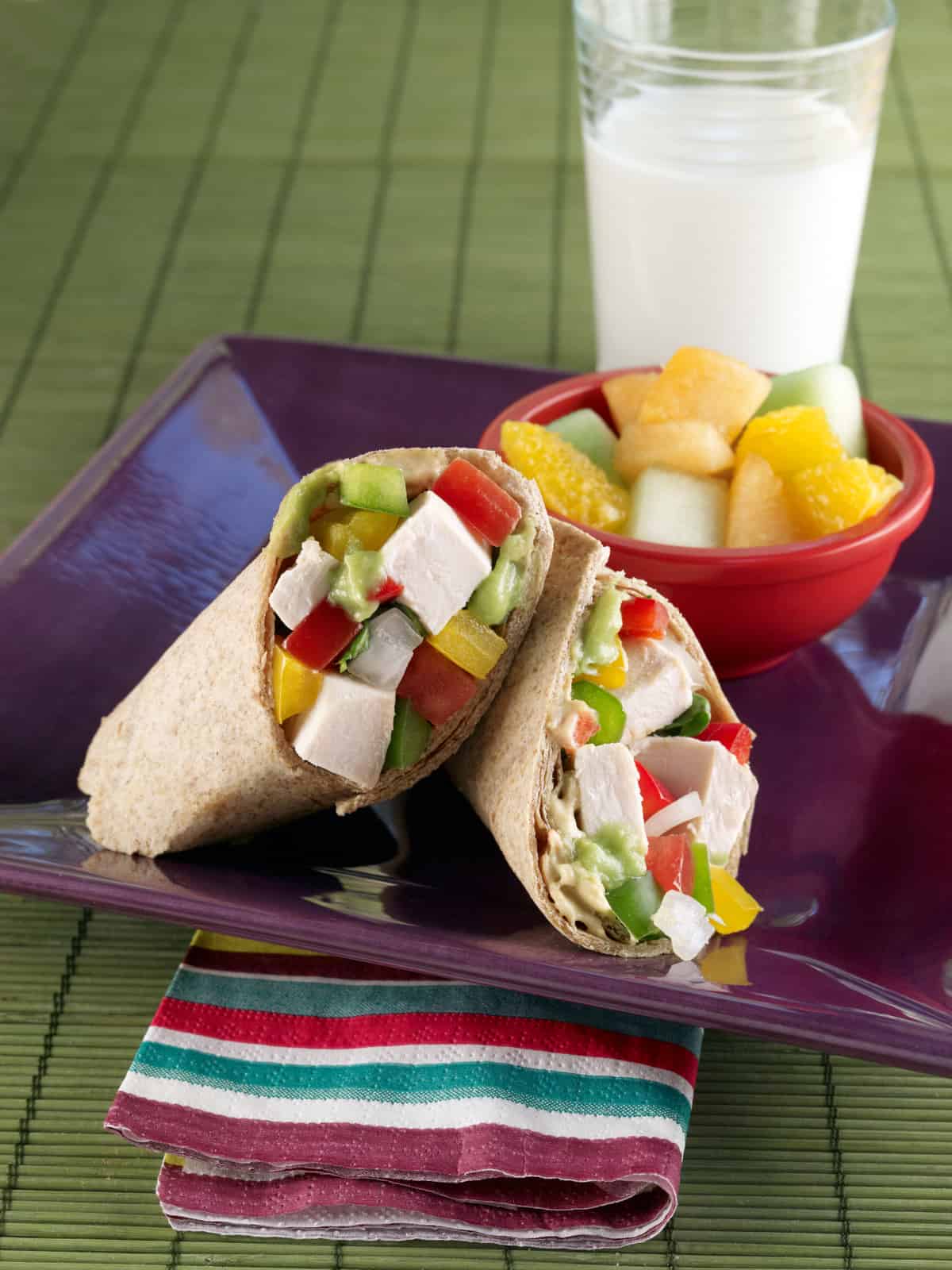 how to make a southwest chicken wrap