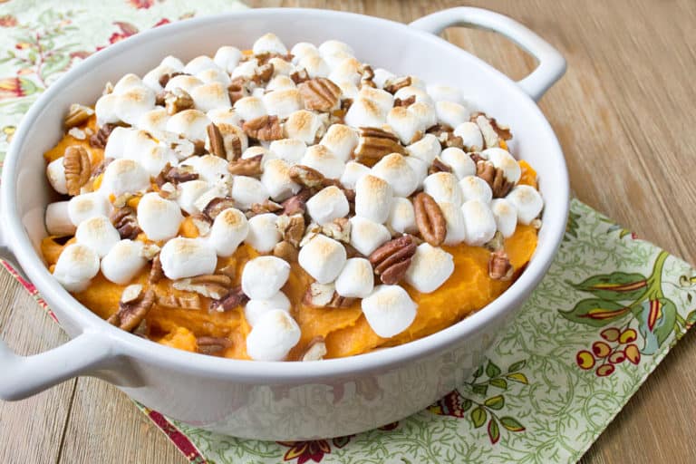 Easy Sweet Potato Casserole with Marshmallows Healthy Family Project