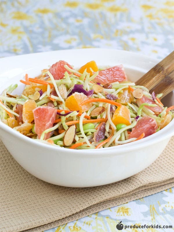 Citrus Asian Coleslaw 