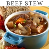 healthy beef stew pin