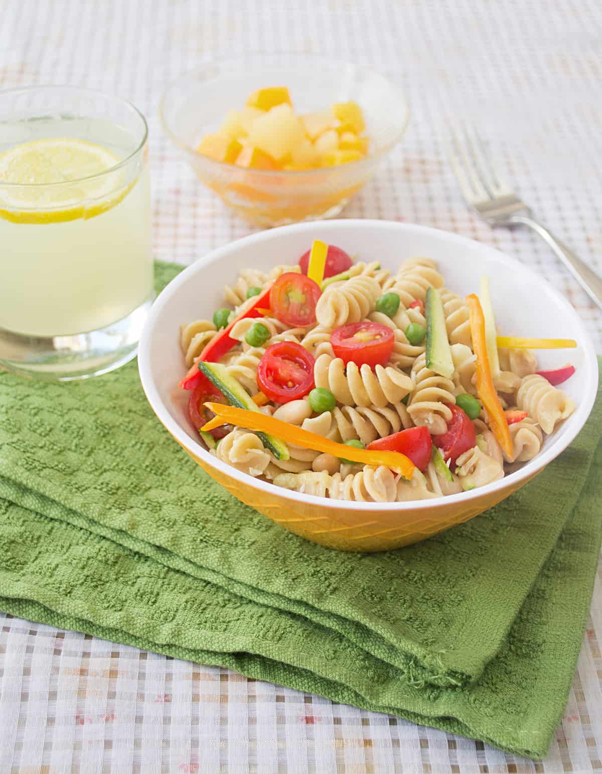 Easy Caesar Pasta Salad