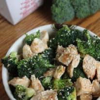 Sesame Chicken & Broccoli