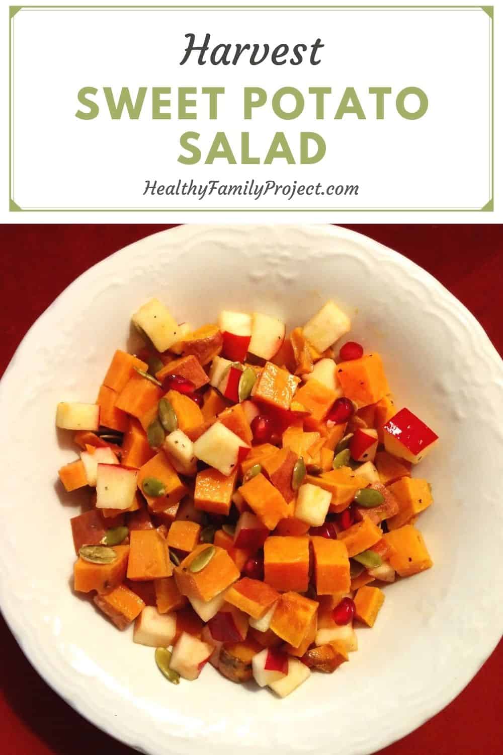 Healthy harvest sweet potato salad 