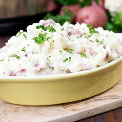 Slow Cooker Mashed Potatoes | Healthy Family Project