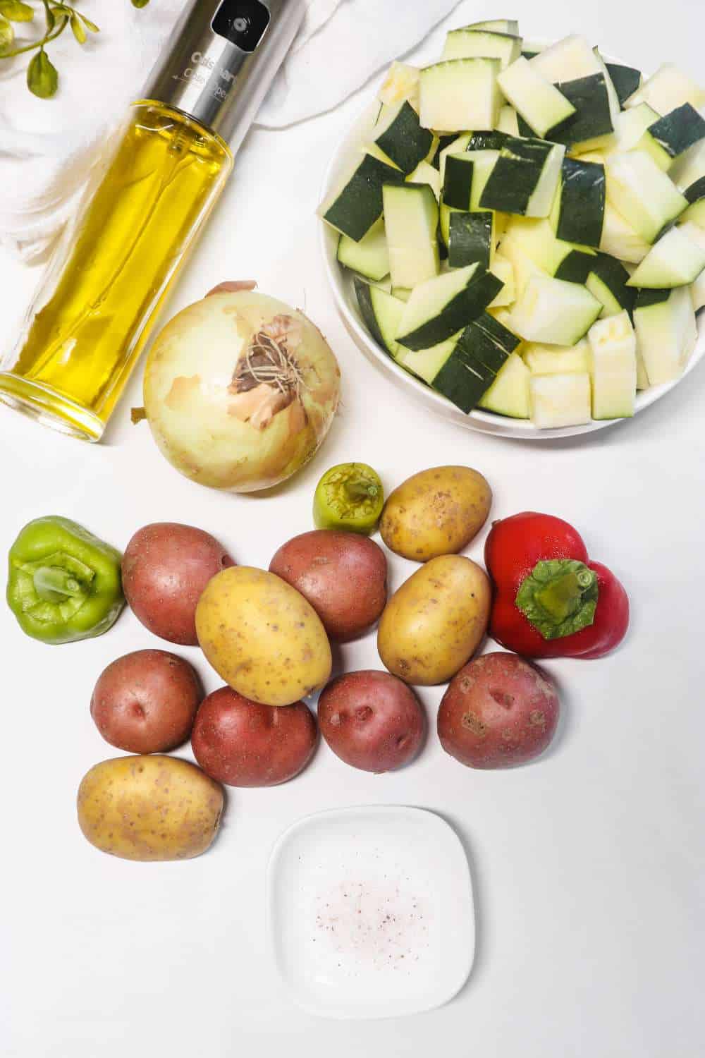 Oven Roasted Breakfast Potatoes Ingredients