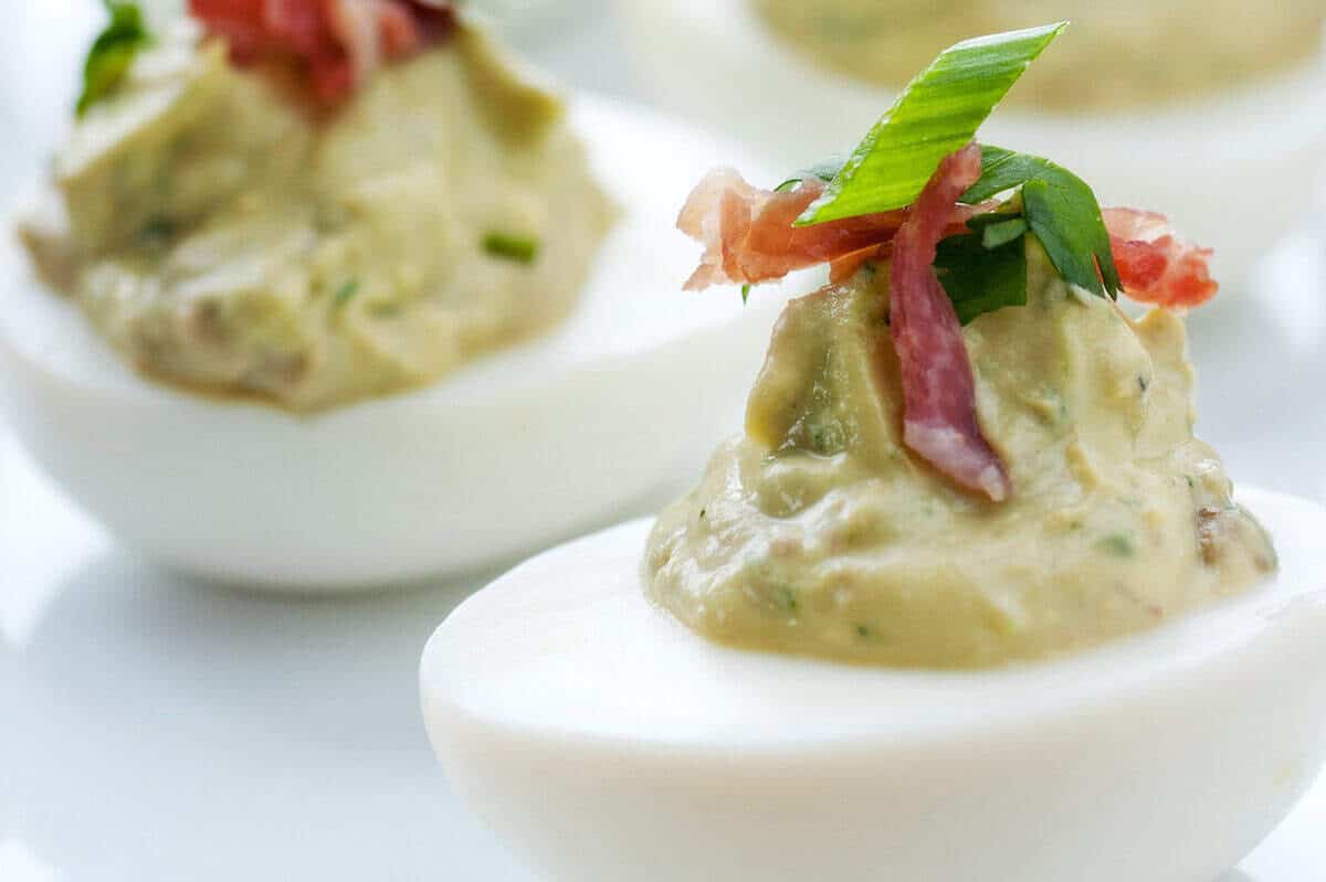 Healthier Avocado Deviled Eggs | Healthy Family Project