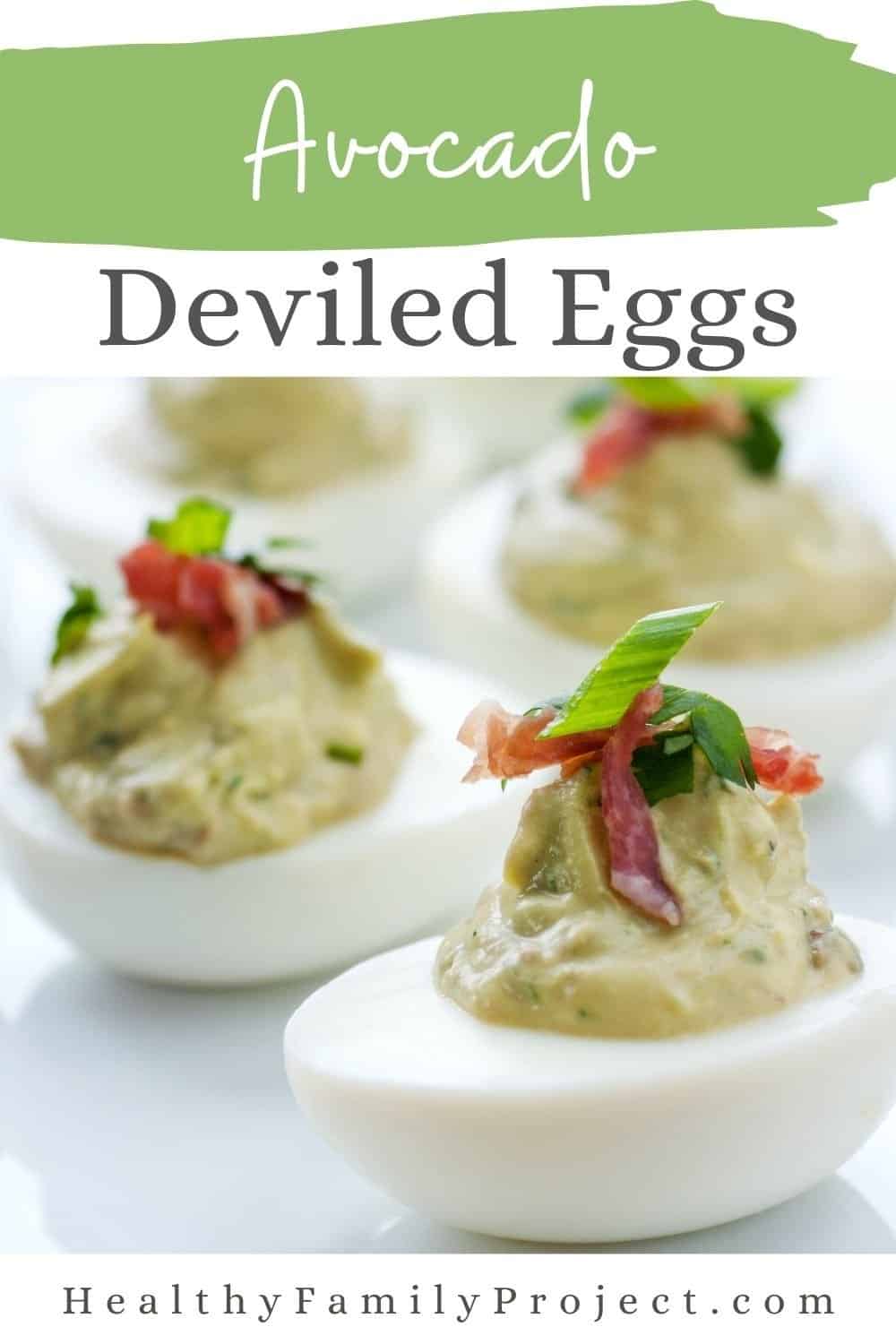 How to Make Deviled Eggs with Avocado 