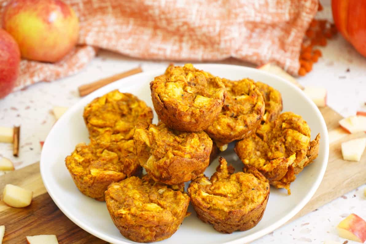 How to make Apple Pumpkin French Toast Muffins 