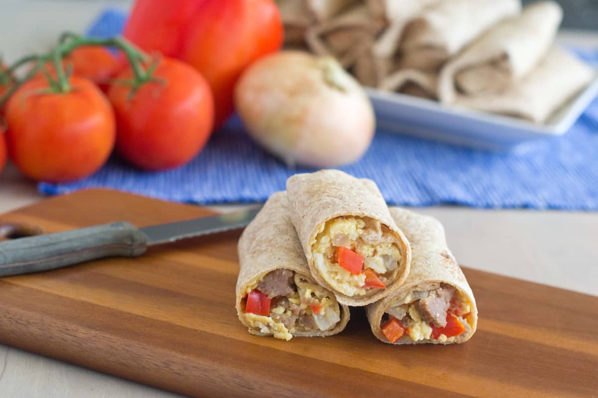 Make-Ahead Freezer-Friendly Breakfast Burritos - Project Meal Plan