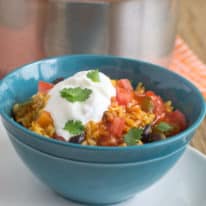 One-Pot Vegetarian Enchilada Bowls