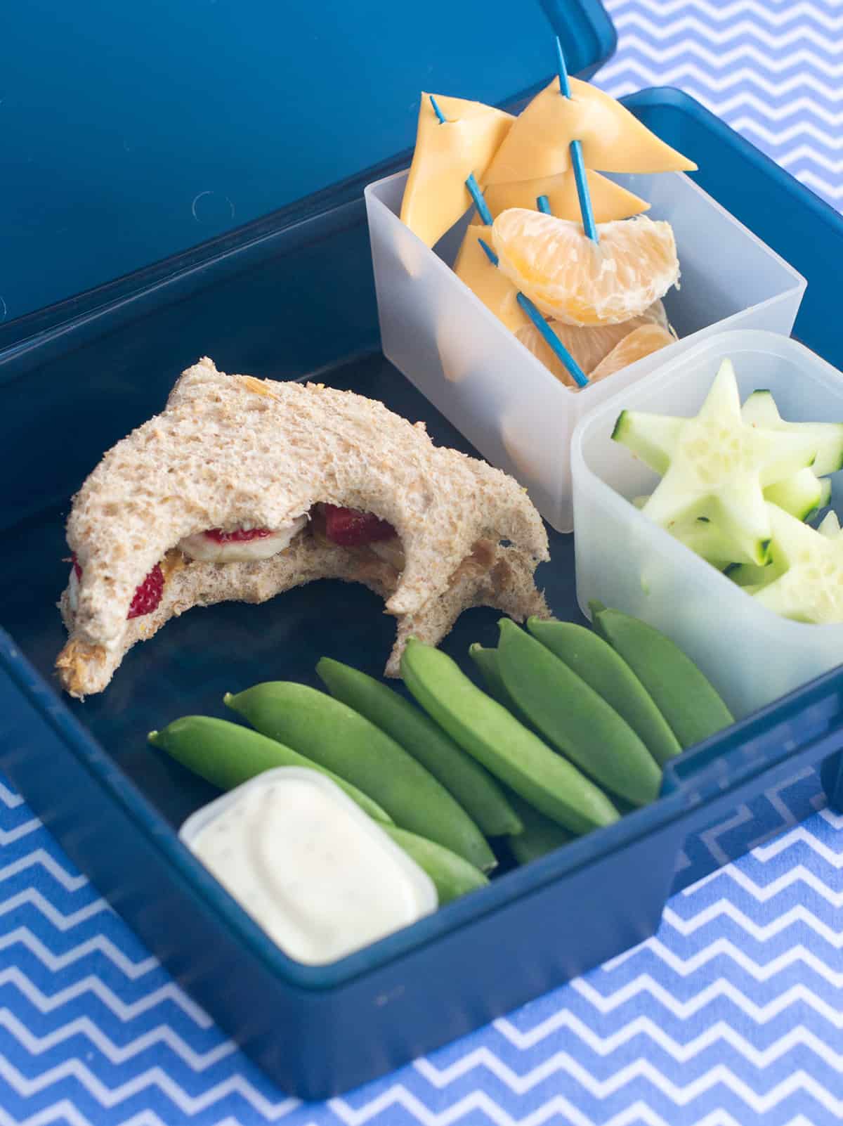 Under the Sea Bento Box Lunch Idea