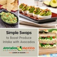 Simple Swaps to Boost Produce Intake with Avocados