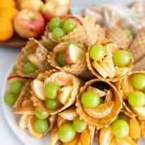 fruit cornucopia easy thanksgiving idea