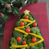 Christmas Tree Veggie Tray