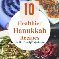 Healthier Hanukkah Recipes Pin