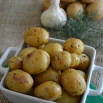 Dill & Garlic Roasted Potatoes