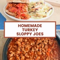 Homemade Turkey Sloppy joes New pin