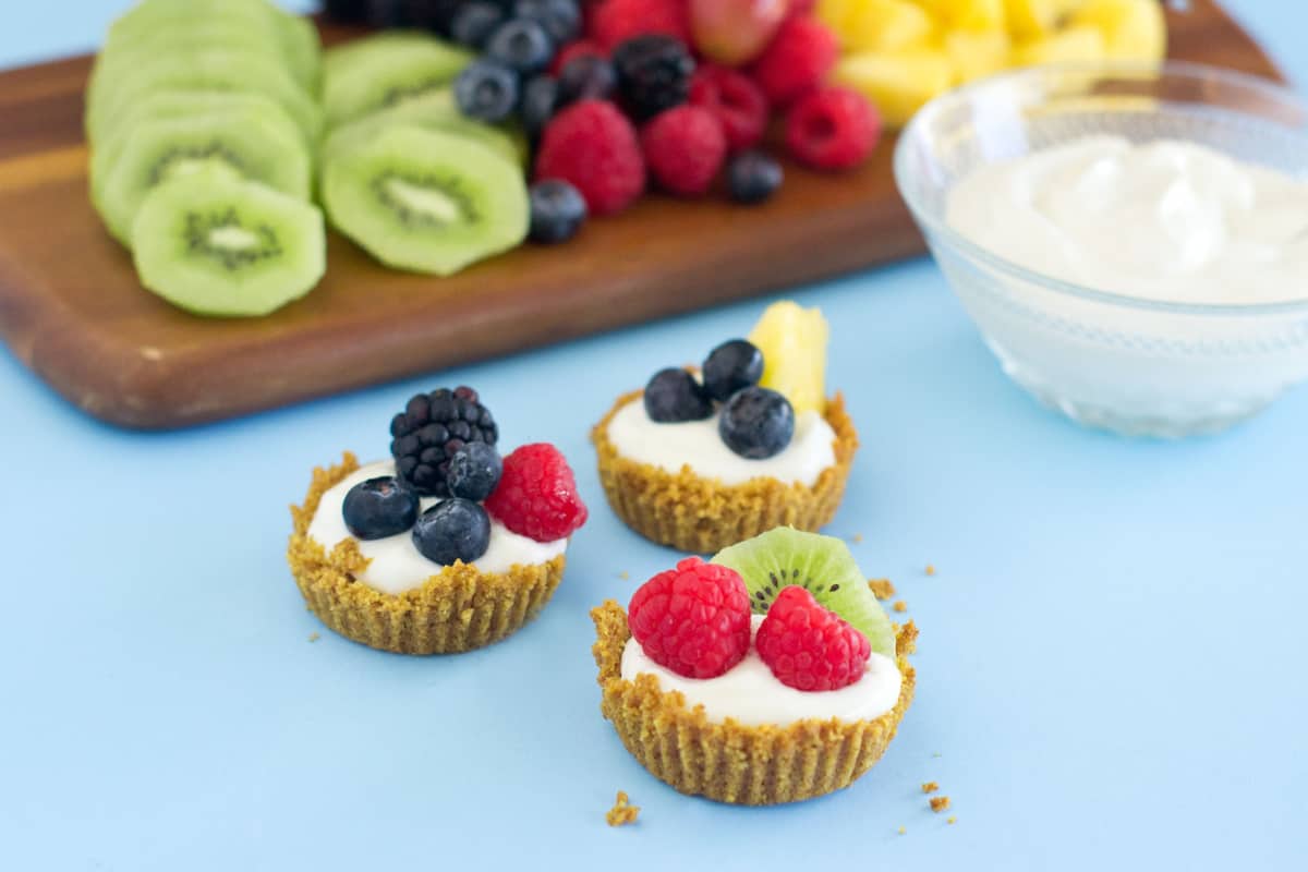 Fruit and Yogurt Tarts