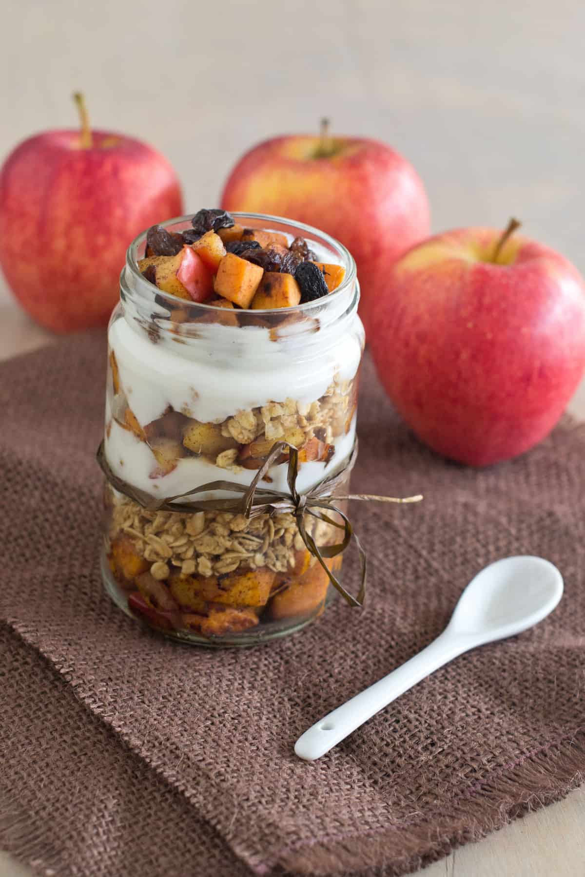 Sweet Potato & Apple Breakfast Parfait | Healthy Family Project