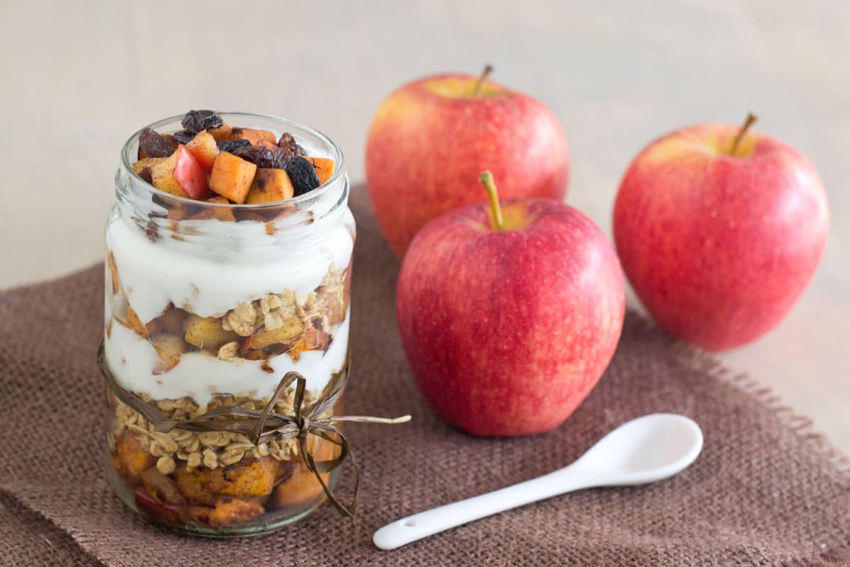 Sweet Potato & Apple Breakfast Parfait