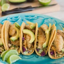 Southwest Crispy Fish Tacos