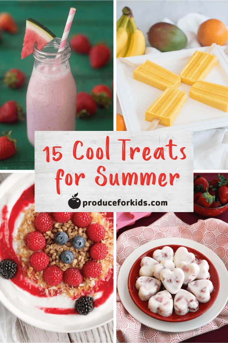 15 Cool Summer Treats - Smoothies, Popsicles & More | Produce For Kids