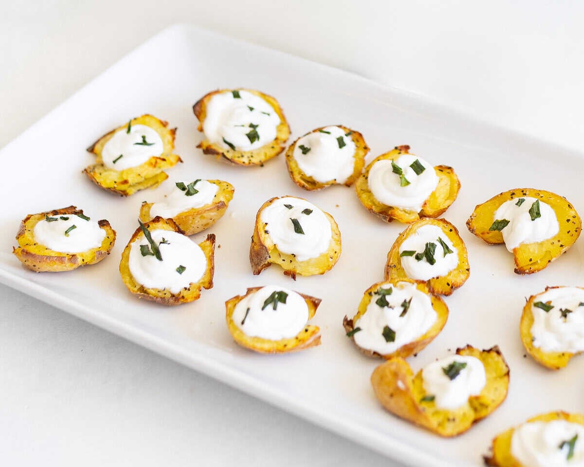 Smashed Potatoes | Healthy Family Project