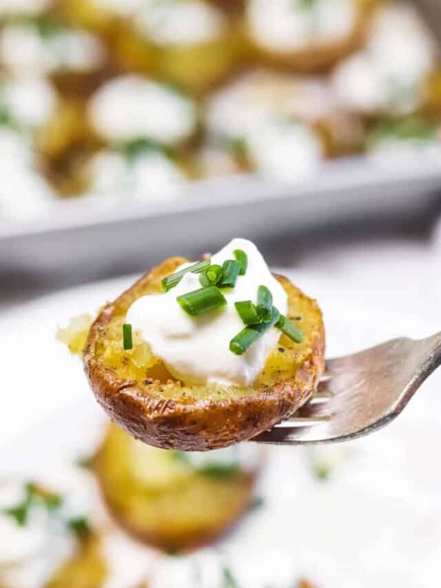 Smashed Red Potatoes Healthy Family Project