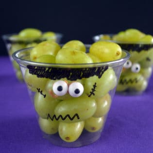 Frankenstein Grape Cups