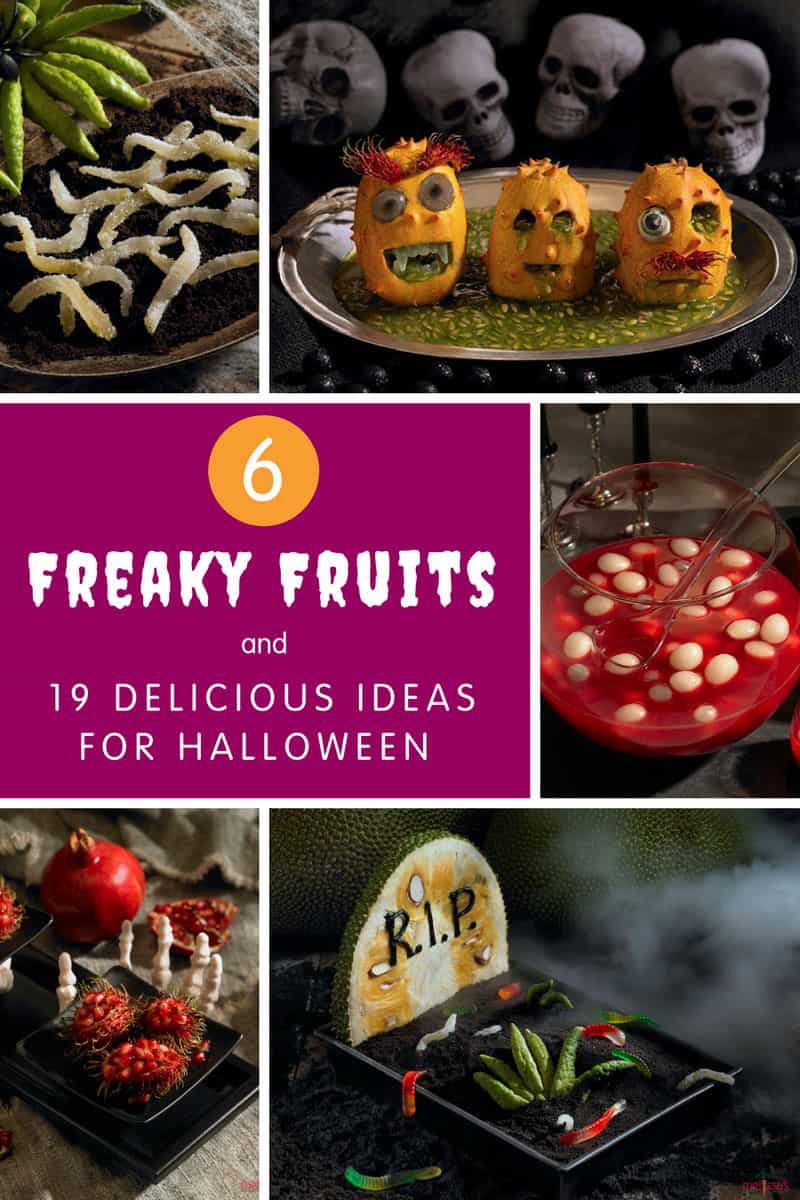 Spooky Fruits For Halloween