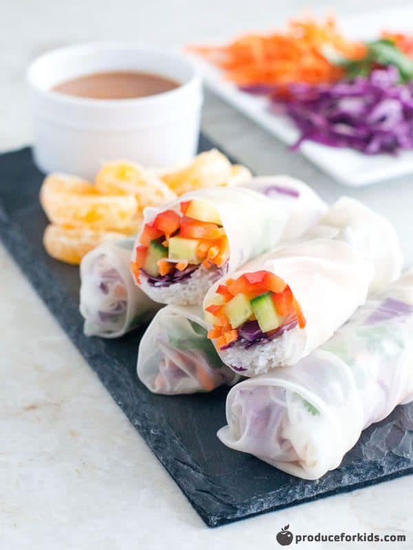 no cook summer rolls 