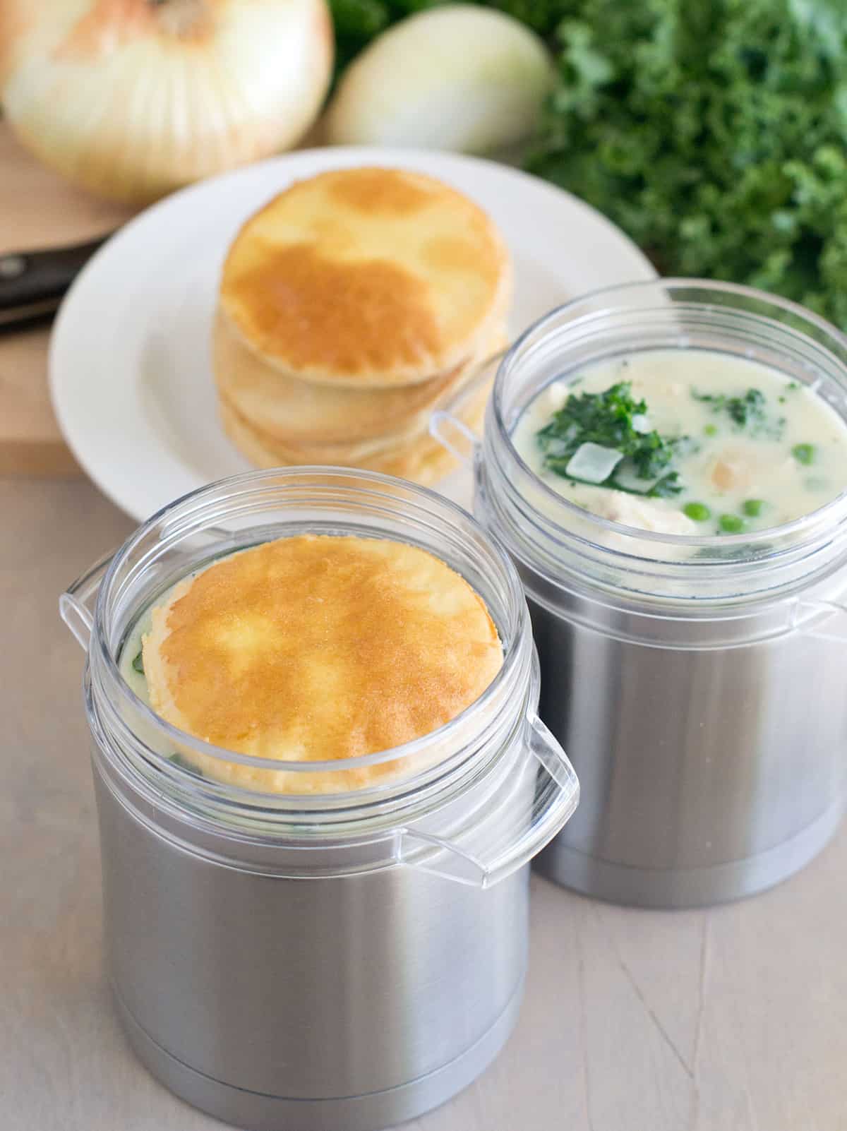 How to make chicken and kale pot pie 