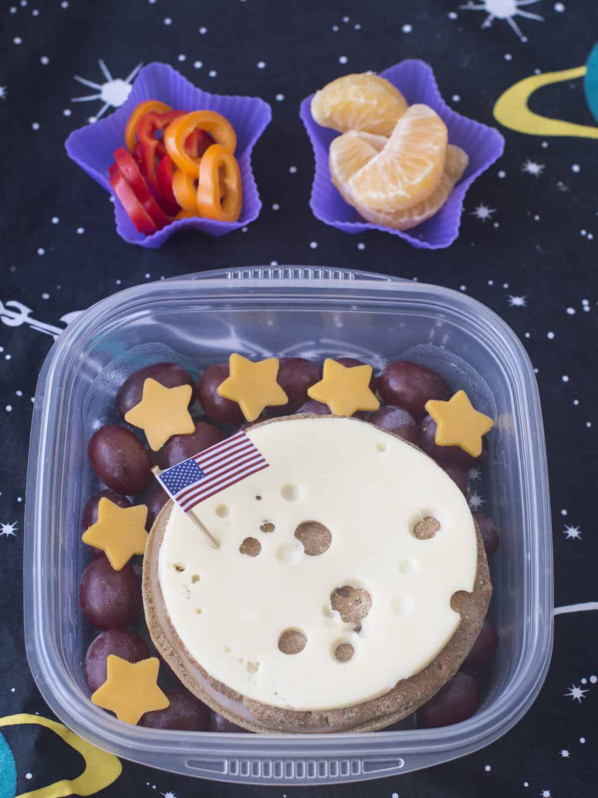 Outer Space themed Bento Box