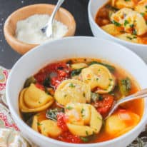 Hearty Vegetable Tortellini Soup