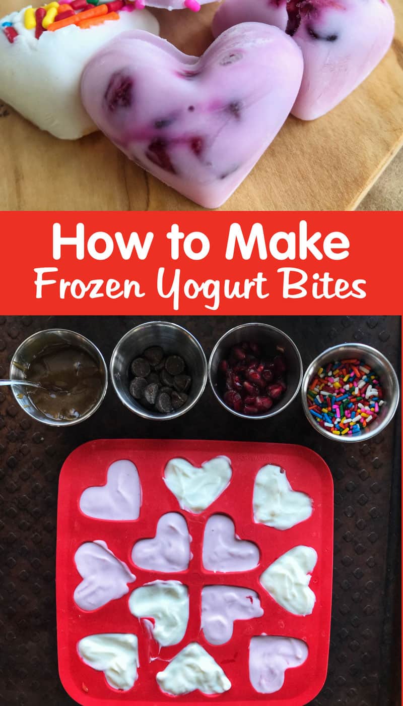 How to Make Frozen Yogurt Bites