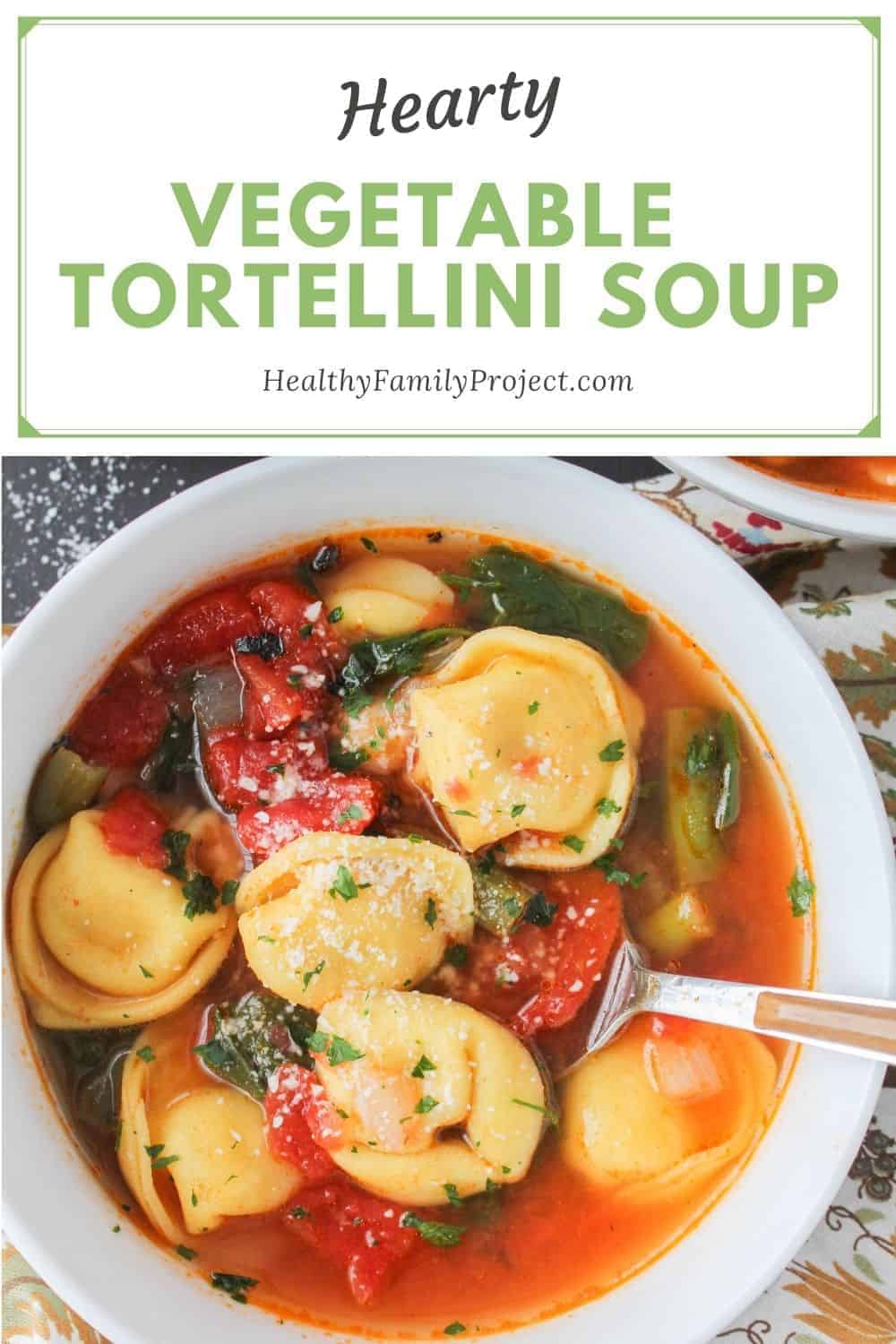 how to make vegetable tortellini soup 