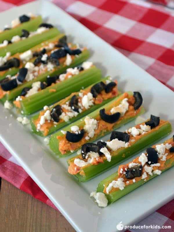 Greek Stuffed Celery 