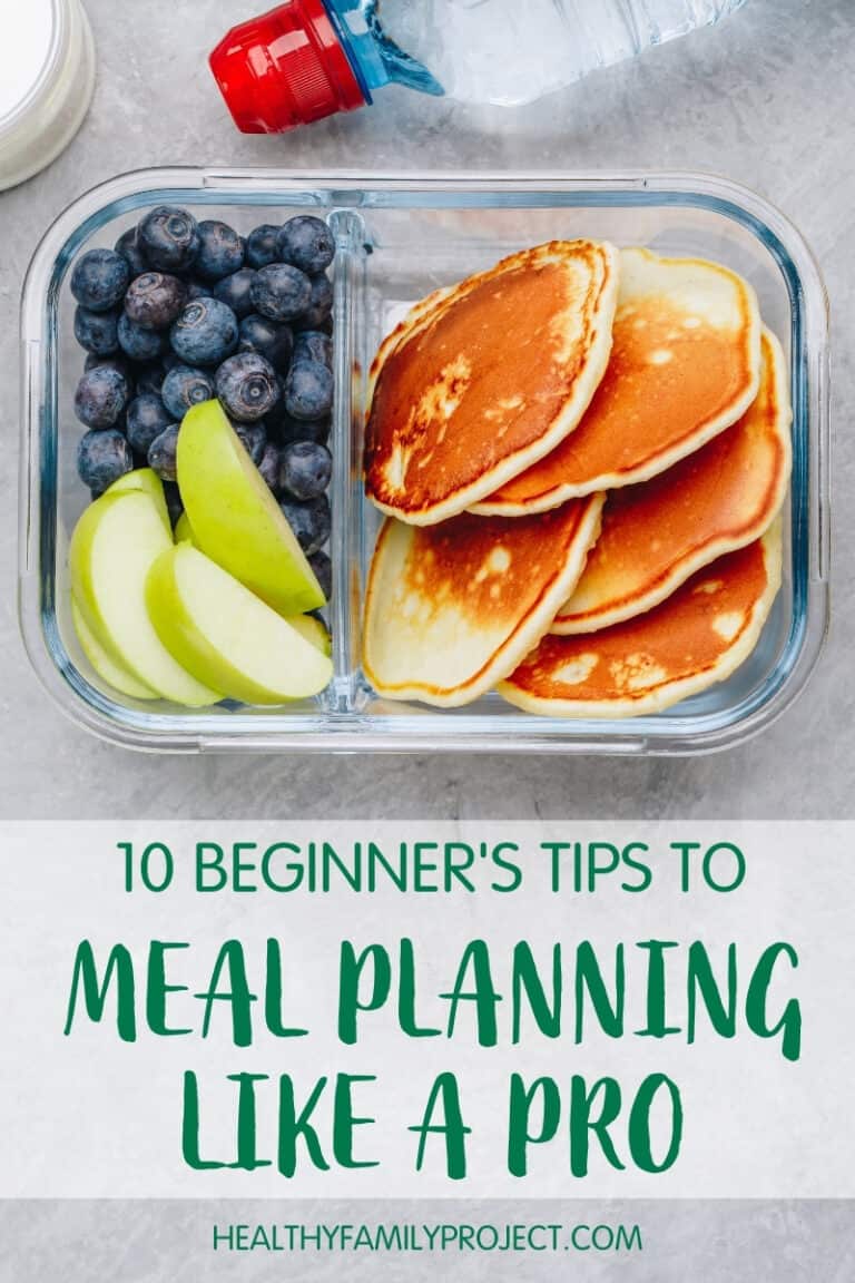 10 Tips for Meal Planning Like a Pro | Healthy Family Project