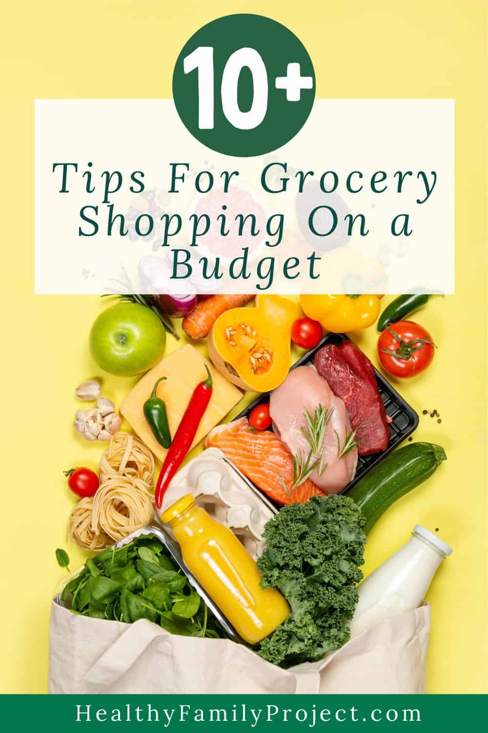 Best Tips for Grocery Shopping on a Budget | Healthy Family Project