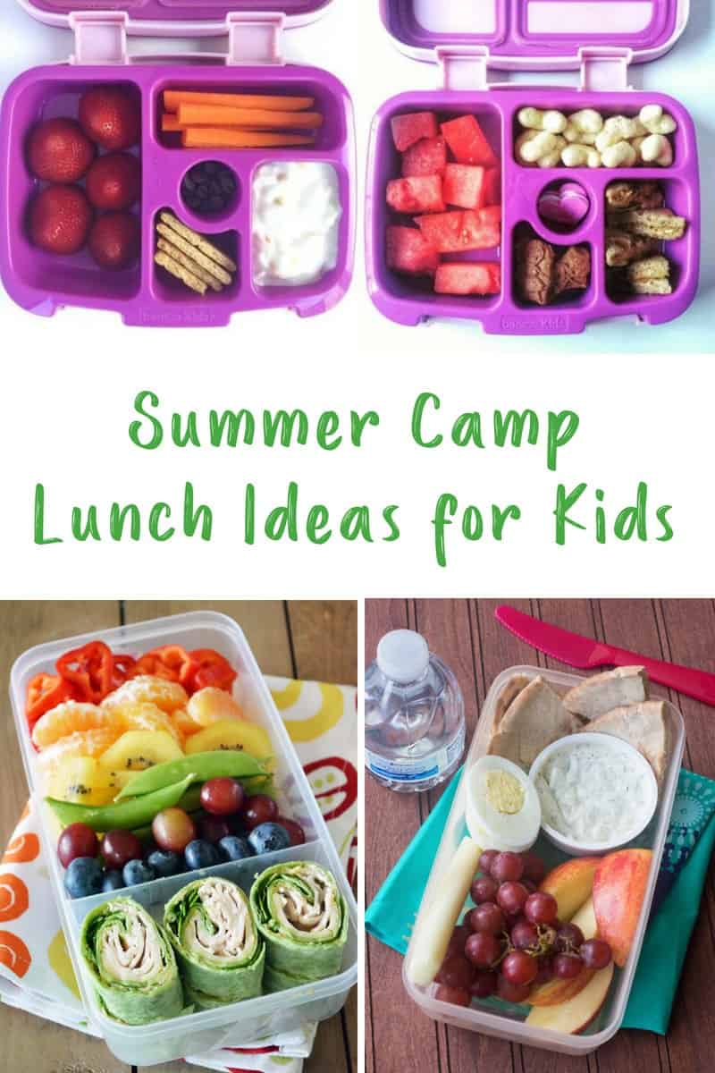 Summer Camp Lunch Ideas for Kids