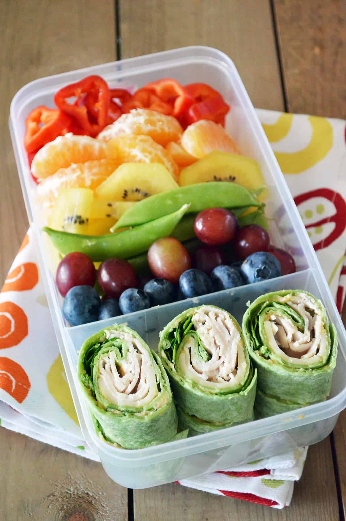 How To Make Rainbow Bento Lunchbox recipe